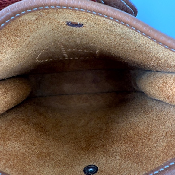 Authentic HERMES Mini Evelyne TPM 16 Gold Leather Crossbody Bag Designer: HERM - Picture 10 of 14